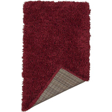 Load image into Gallery viewer, Ottomanson Flokati Collection Faux Sheepskin Shag Runner Rug, 2&#39;7&quot;X5&#39;, Red
