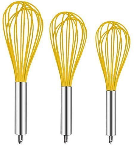 TEEVEA (More Economical) 5 Pack 9 inch Banneton Proofing Basket Danish Dough Whisk Dough Scraper Set Wood Germany Flour Bowl Bread Bakers Basket Brad Baking Washable Linen Bag for Rising Round Crispy