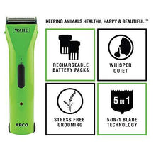 Load image into Gallery viewer, Wahl Professional Animal Arco Pet, Dog, Cat, and Horse Cordless Clipper Kit

