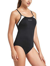 Load image into Gallery viewer, BALEAF Women&#39;s Athletic Training Adjustable Strap One Piece Swimsuit Swimwear Bathing Suit
